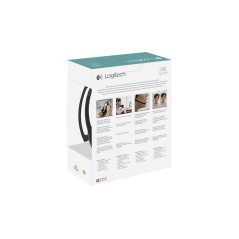 Logitech Stereo H151 Wired Headset - Premium Sound Quality, Comfortable Fit, Stylish Black Design